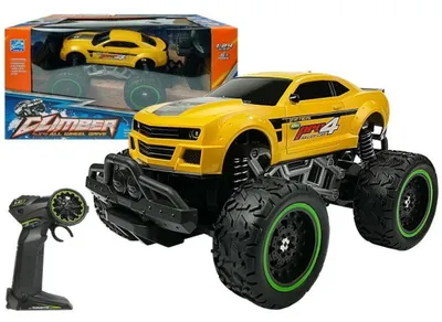 Produktbild von Leantoys Ferngesteuertes Auto Offroad R/C Gelb Hohe Räder