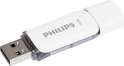 Produktbild von Philips USB 2.0 2-Pack      32GB Snow Edition Shadow Grey