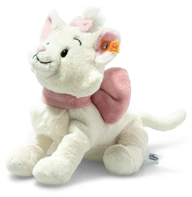 Zdjęcie produktu dla Steiff kot Marie 24 biały/różowy Disney 024658