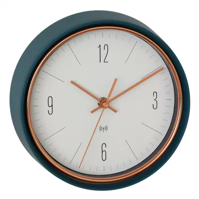 Produktbild von TFA 60.3547.20 Funk Wanduhr 22.3 cm x 7 Petrol Grün