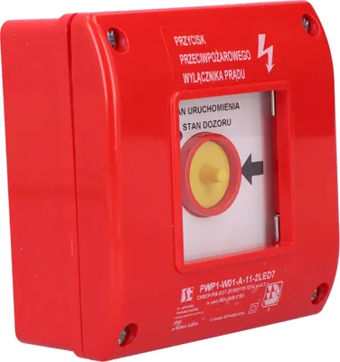 Immagine prodotto di Protezione antincendio (PPOŻ) Interruttore di corrente PWP1-W01-A-11-2LED7\