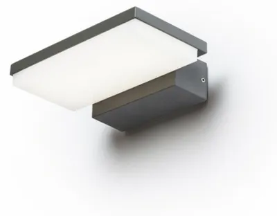 Immagine prodotto di XYLO a parete antracite 230V LED 8W IP54 3000K