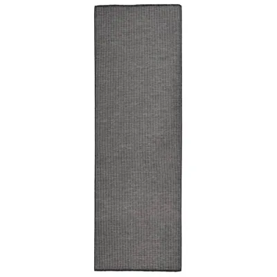 Produktbild von Outdoor-Teppich Flachgewebe 80x250 cm Grau