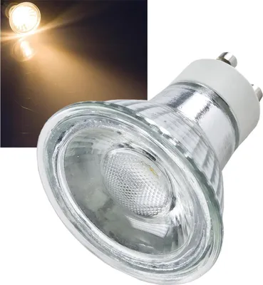 Produktbild von ChiliTec 21336 LED Strahler GU10 "H35 COB" 3000k, 265lm, 230V/3W, warmweiß