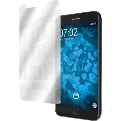 Produktbild von 2er-Pack PhoneNatic Displayschutzfolien verspiegelt kompatibel mit LG K10 2017