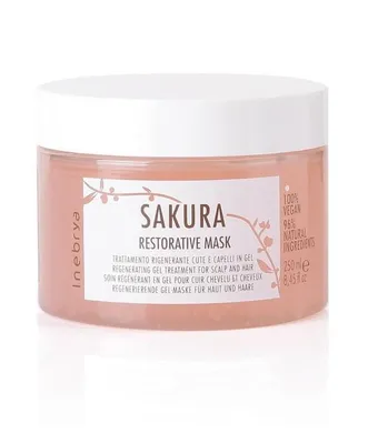 Produktbild von Inebrya Sakura Haarmaske 250ml – Intensive Nährpflege für kräftiges Haar