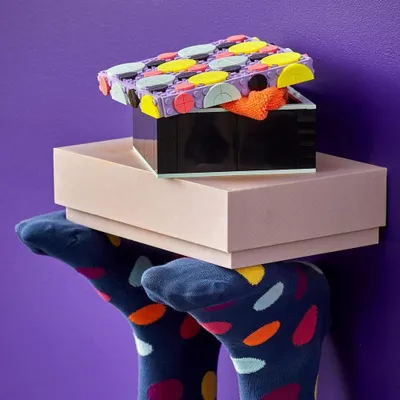 Obrázok produktu pre Dekora?ná sada na tvorivé projekty LEGO DOTS 41960 Ve?ká škatu?a (479 dielikov)