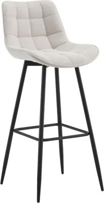Produktbild von CLP Barhocker Dartford creme Material Stoff