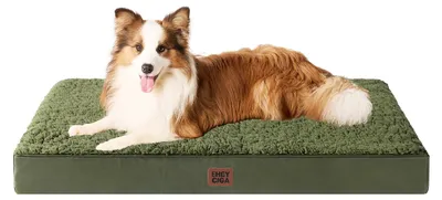 Image de Lit orthopédique pour chien, lavable, taille XL, avec housse amovible, pour grands chiens