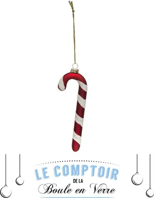 Produktbild von Sujet zuckerstange 12cm glas  - Atmosphera créateur d'intérieur