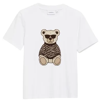 Produktbild von comma T-Shirt 01D7 Weiß Größe 46