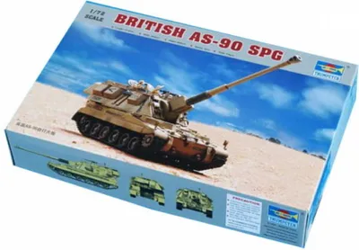 Obrázok produktu pre Trumpeter 1:72 7221 Britisch AS-90 samohybná húfnica