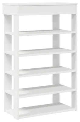Produktbild von vidaXL Schuhregal Weiß 60x30x98 cm Holzwerkstoff