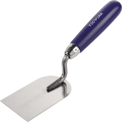 Immagine prodotto di Frattazzo da stuccatore larghezza 60 mm inox, con manico in faggio acciaio inox