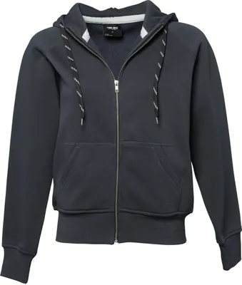 Produktbild von Tee Jays 5436 | Ladies Hooded Zip-Sweat - Farbe: Dark Grey (Solid) - Größe: L