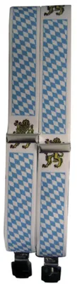 Produktbild von 06719   Hosenträger Bayernraute mit Löwe
