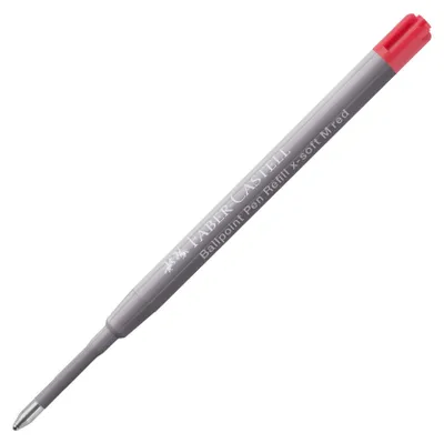 Produktbild von Faber-Castell Kugelschreibermine x-soft M rot