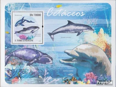 Produktbild von Briefmarken Sao Tome e Principe 2009 Mi Block733 (kompl.Ausg.) postfrisch Wale