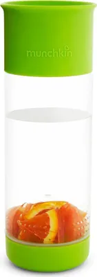 Produktbild von Munchkin Miracle Fruit infuser Trinklernbecher - Grün - 414 ml - Munchkin Trinklernbecher mit Obst
