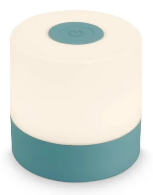 Immagine prodotto di BRILONER - Mini lampada da tavolo LED ricaricabile IP44, dimmerabile a passi, touch, luce mobile, lampada da tavolo LED per esterni, altezza 7 cm, blu