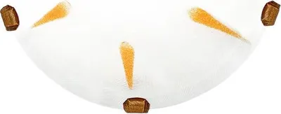 Immagine prodotto di Applique LANCIA ottone-bianco 1xE27x40W vetro, dimensioni: 15x30x9 cm, IP20, Candellux