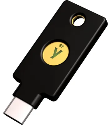 Produktbild von Yubico Security Key C NFC black, USB-C/NFC, 1 Stück