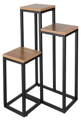 Produktbild von Ruhhy 25626, Blumentopfhalter, 67 x 34,5 x 34,5 cm, braun