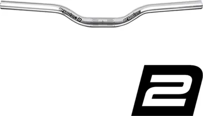 Produktbild von Ergotec Bügel FIXIE RISER BAR, 5°, Ø = 25,4mm, Aluminium, silber, SL 2
