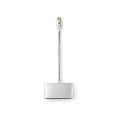Produktbild von Nedis CCTB64765AL02, Silber, 5 Gbit/s, 1 Stück(e), 0,2 m