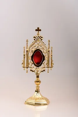 Produktbild von Reliquiar vergoldet (Höhe 35 cm)