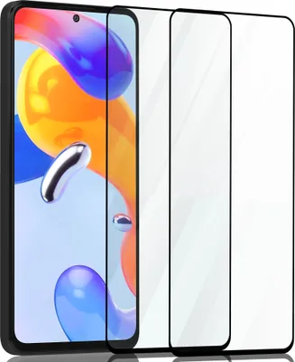 Produktbild von 2-Pack Xiaomi Redmi Note 11 Pro Displayschutzfolie – gehärtetes Glas 9H – Super Qualität 3D