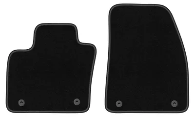Immagine prodotto di Tappetini anteriori in moquette per Volvo XC40 2017- (crossover) – 2 pezzi, neri, su misura – Wielganizator BASIC