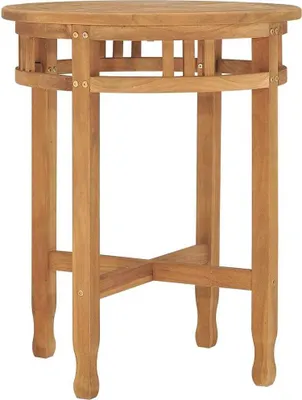 Produktbild von Bistrotisch Ø60x60 cm Teak Massivholz
