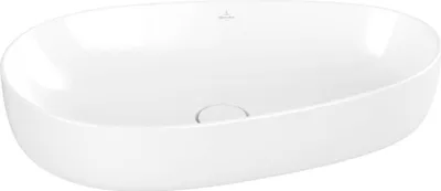 Produktbild von Villeroy & Boch Antao Aufsatzbecken 65x40x14 6 cm Weiß Alpin CeramicPlus