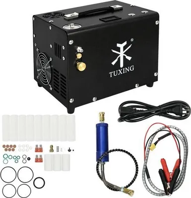 Obrázok produktu pre Prenosný vysokotlakový kompresor 300 bar, 12 V, s funkciou automatického vypnutia