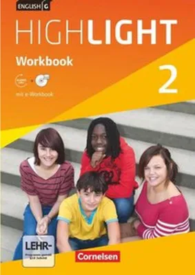 Produktbild von English G Highlight 02: 6. Schuljahr. Workbook mit CD-ROM (e-Workbook) und Audios online. Hauptschule