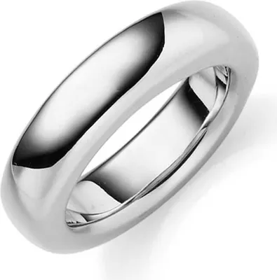 Ring-aus-585-Weißgold-Breite-6mm-glänzend-schlicht