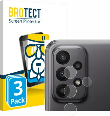 Produktbild von 3x BROTECT Schutzglas für Samsung Galaxy A23 5G (NUR Kameraschutz) Schutzfolie Panzer Folie Glas Display Schutz klar