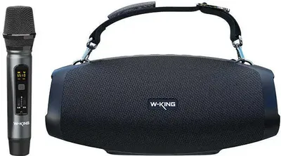 Produktbild von Kabelloser Bluetooth-Lautsprecher W-King X10 70W Schwarz