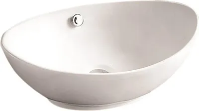 Produktbild von Beitz & Walz AqvaCeramica Aufsatzbecken 58 cm weiß