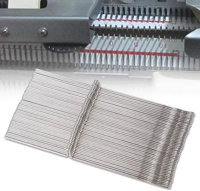 Produktbild von Famanu Stricknadeln Set 50 Stück - Professionelle Breinaalden für Strickmaschinen
