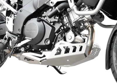 Zdjęcie produktu dla Osłona silnika ZIEGER kompatybilna z Suzuki DL 1000 V-Strom srebrna