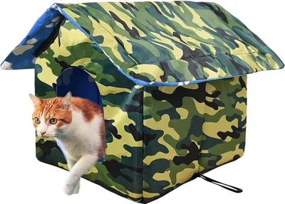 Productafbeelding van Famanu Kattenhuis, warm en zacht pluche kattenhol - Wasbaar hondenbed met afneembaar kussen