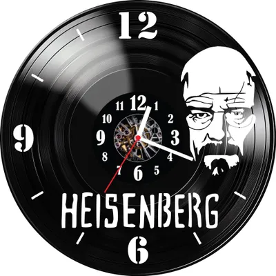 Zdjęcie produktu dla Zegar ścienny z płyty winylowej Heisenberg 1183.14