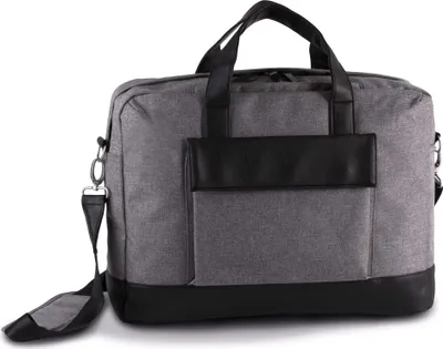 Produktbild von Kimood Business Laptop Tasche Notebook-Tasche Case Hülle Aktentasche, Größe:U, Farbe:Graphite Grey Heather