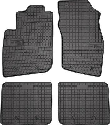 Image de OMAC Tapis de Sol pour Volvo S40 1995-2004 Caoutchouc Noir