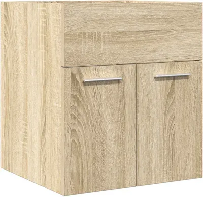 Obrázok produktu pre vidaXL Umývadlová skrinka Sonoma dub 41x38,5x46 cm Materiál na báze dreva