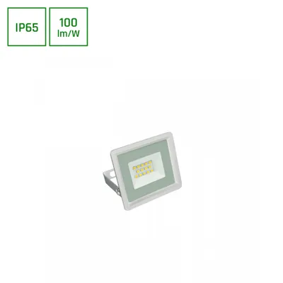 Produktbild von Spectrum LED Fluter Noctis Lux 3 Weiß IP65 10W 1000lm Tageslichtweiß 6000K 100°