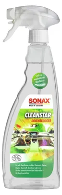 Produktbild von Sonax Innenraumreiniger CleanStar Ecocert 750ml Sprühflasche 6 Stk