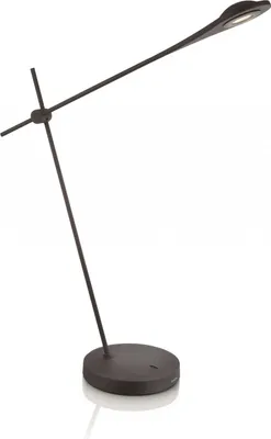 Image de Philips Lampe de bureau LED Ledino Lampe de bureau noire